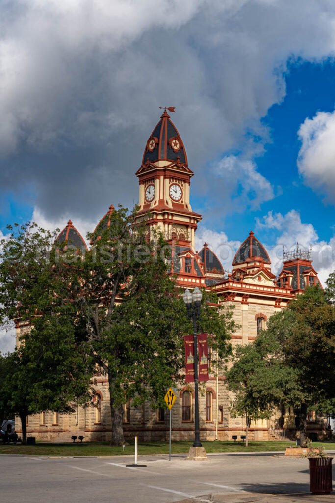 Lockhart, Texas, Caldwell County Courthouse A4-25030 - Mansfield Photography