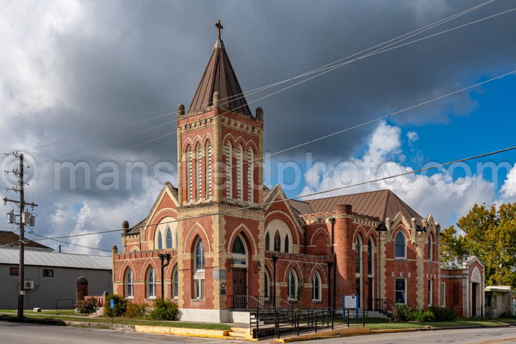 First Christian Church In Lockhart, Texas A4-25042 - Mansfield Photography