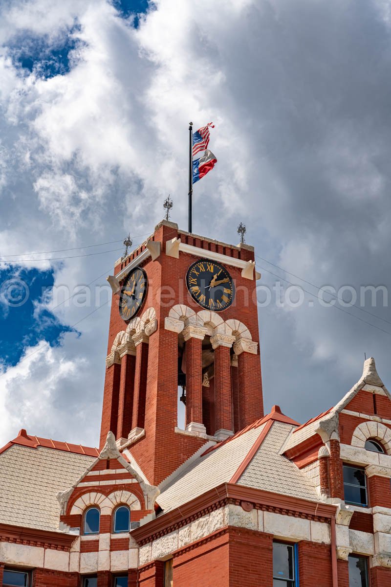 Giddings, Texas, Lee County Courthouse A4-25070