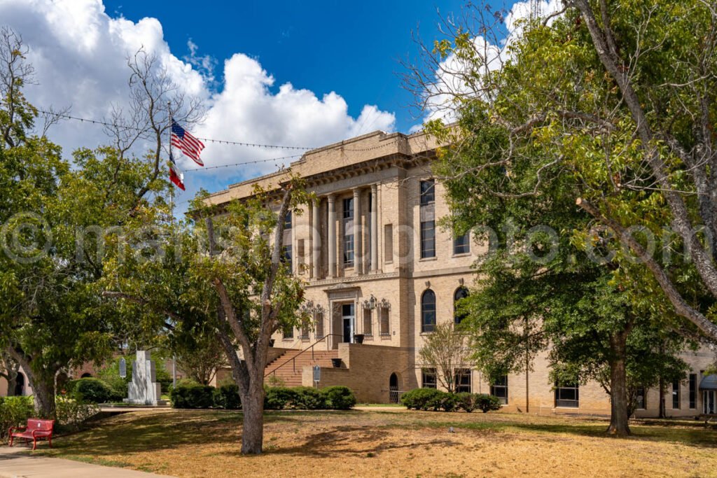 Caldwell, Texas, Burleson County Courthouse A4-25080 - Mansfield Photography