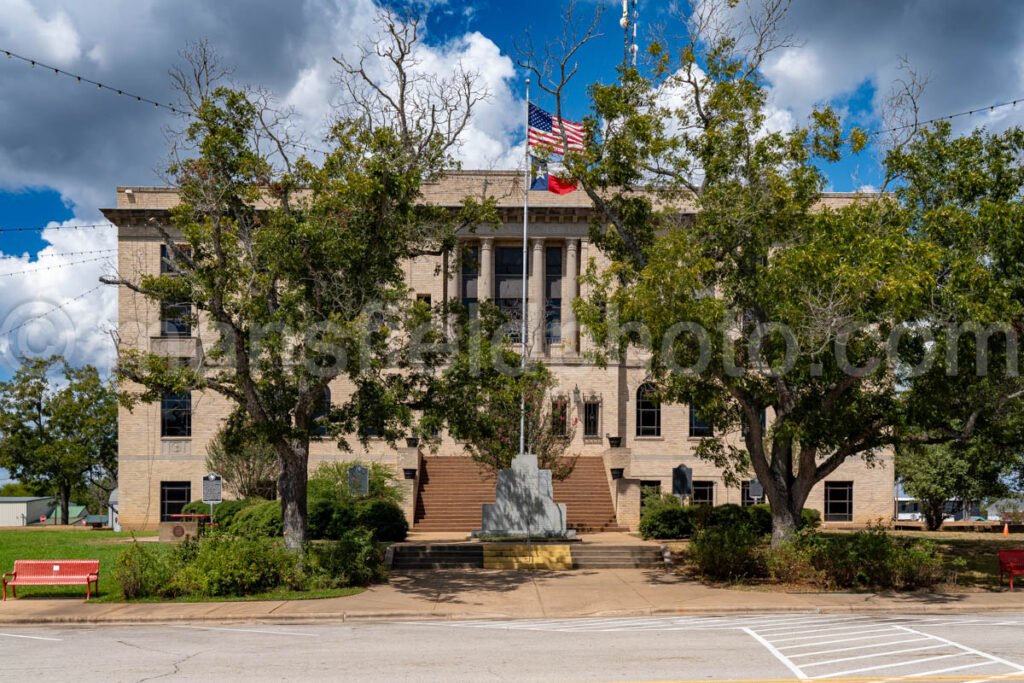 Caldwell, Texas, Burleson County Courthouse A4-25082 - Mansfield Photography