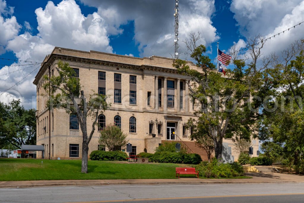 Caldwell, Texas, Burleson County Courthouse A4-25083 - Mansfield Photography