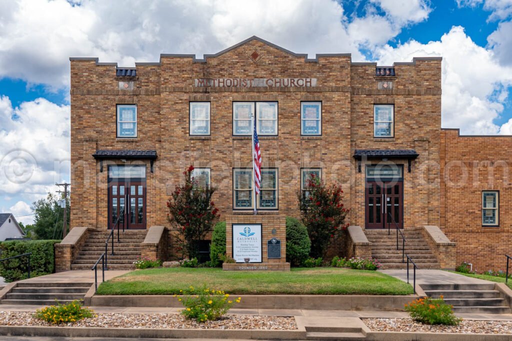 Methodist Church In Caldwell, Texas A4-25089 - Mansfield Photography