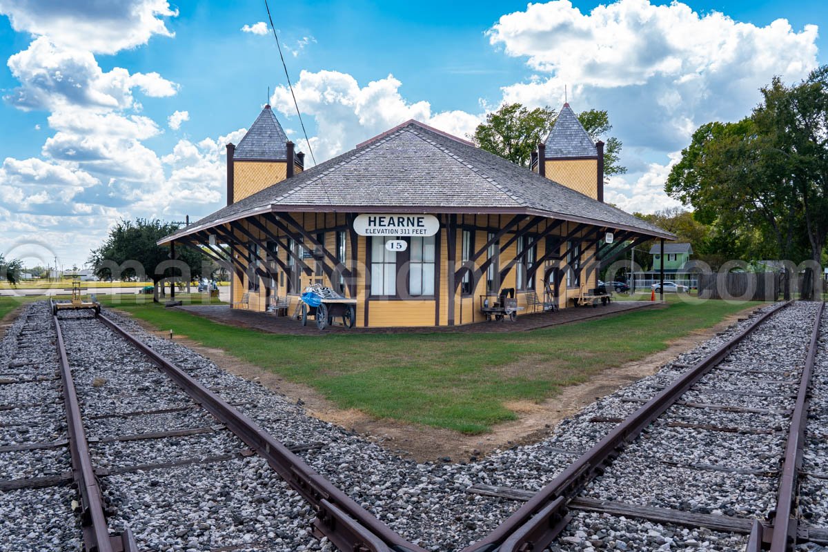 Hearne, Texas, Train Station A4-25106