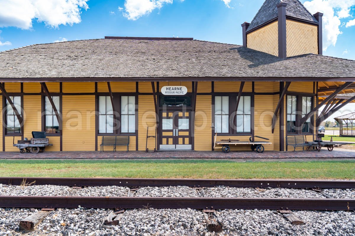 Hearne, Texas, Train Station A4-25107