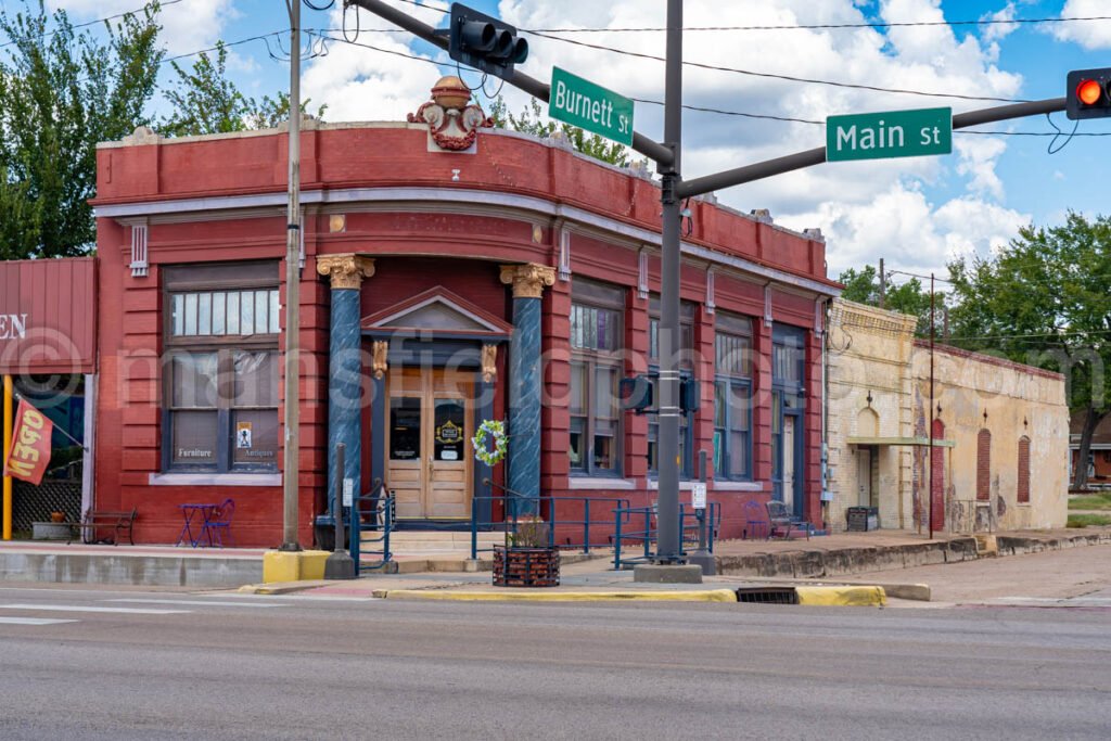 Calvert, Texas, old Bank A4-25124 - Mansfield Photography