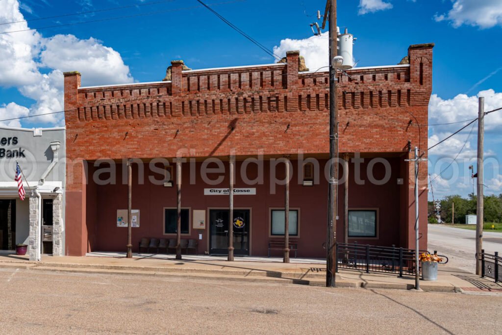 Kosse, Texas, Old Bank A4-25151 - Mansfield Photography