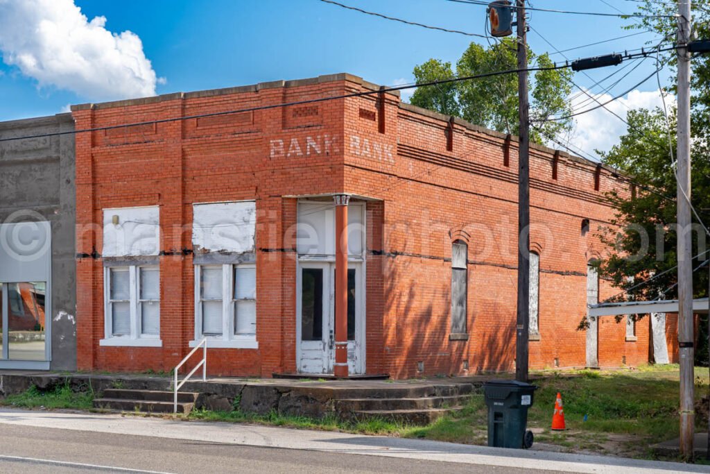 Thornton, Texas, Old Bank A4-25159 - Mansfield Photography