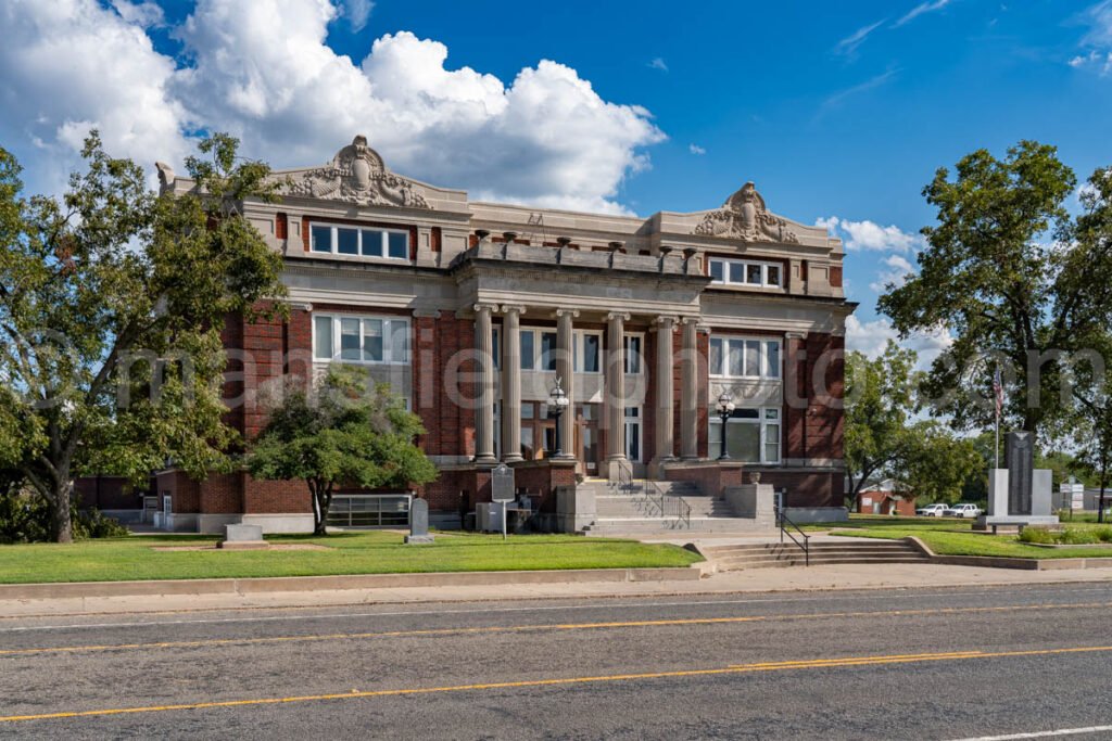 Groesbeck, Texas, Limestone County Courthouse A4-25163 - Mansfield Photography