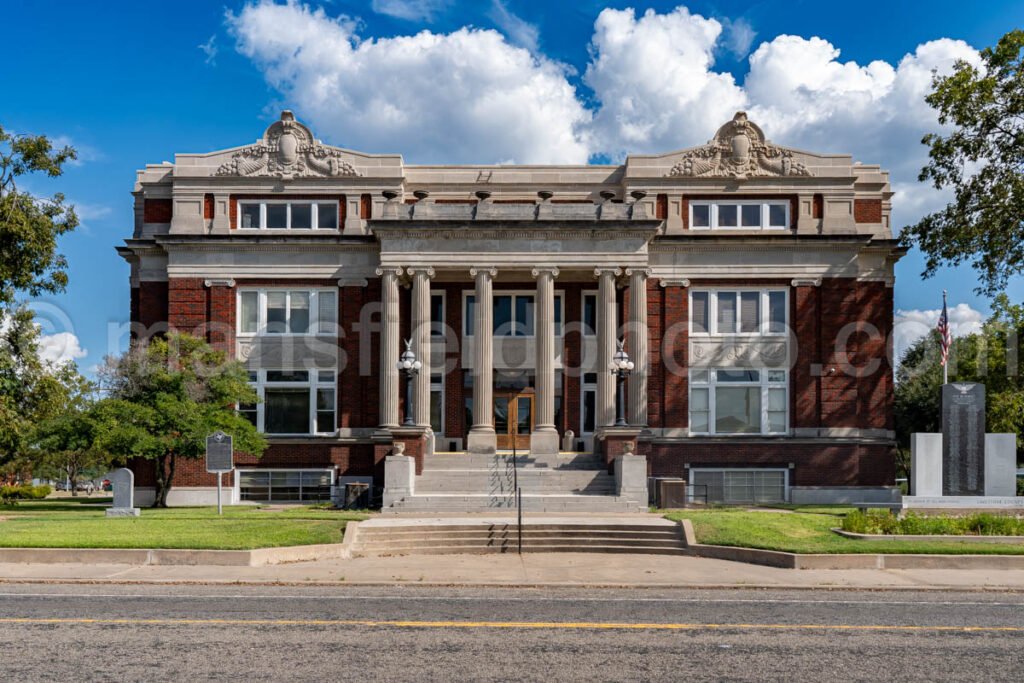 Groesbeck, Texas, Limestone County Courthouse A4-25164 - Mansfield Photography