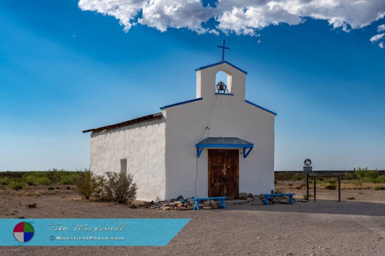 Mission Mary near Balmorhea, Texas