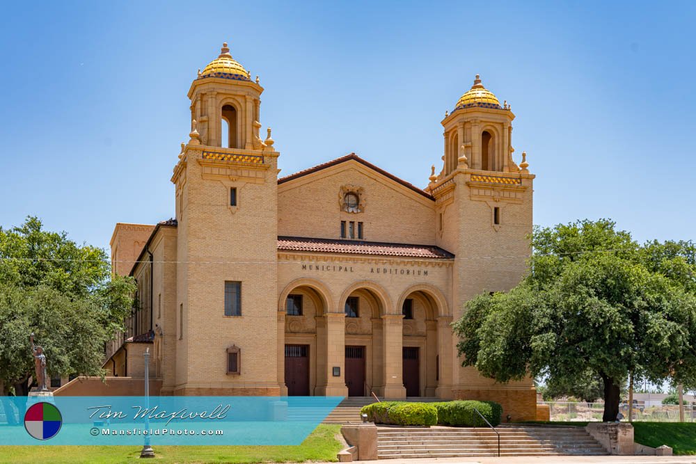 Municipal Auditorium In Big Spring, Texas