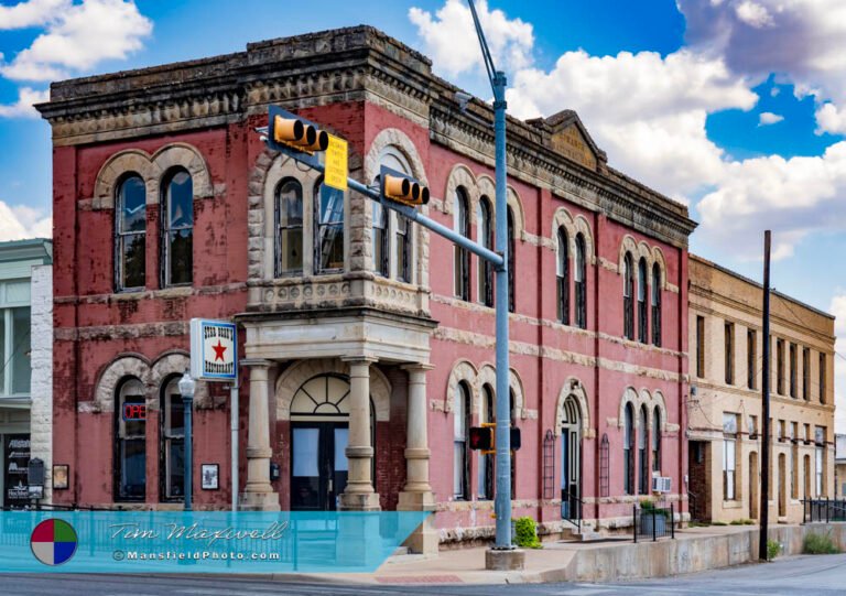 Old Bank in Comanche, Texas