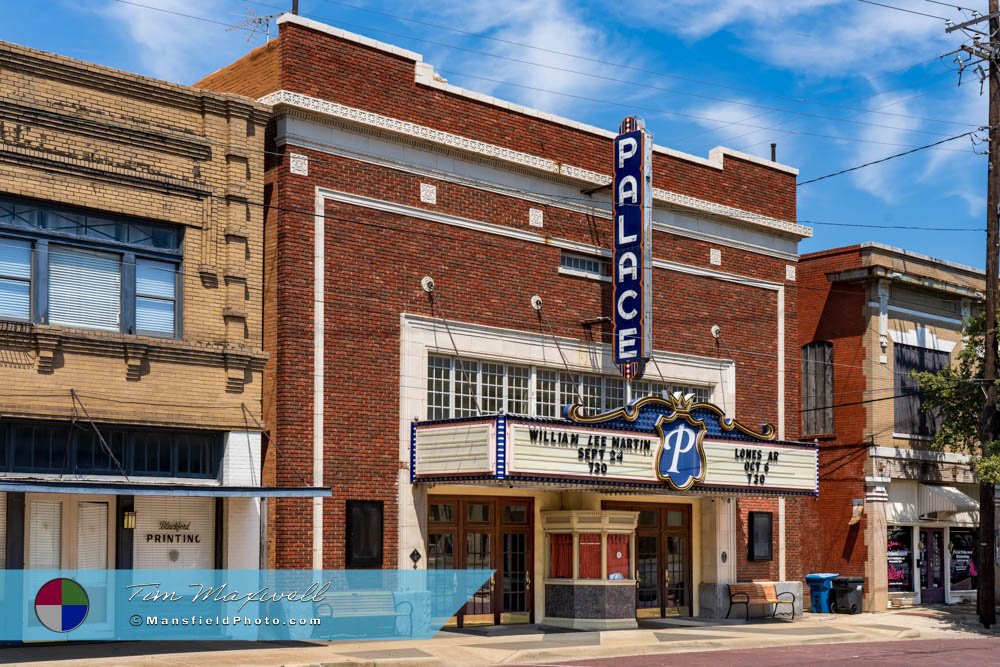 Palace Theatre In Corsicana, Texas