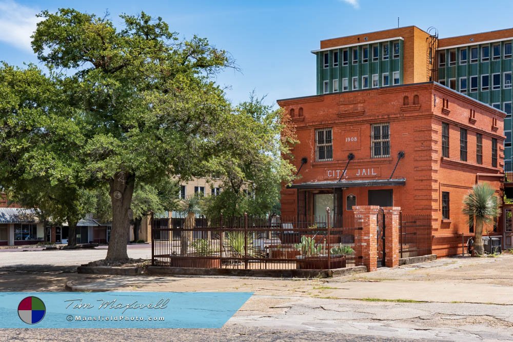 Historic City Jail In Corsicana, Texas