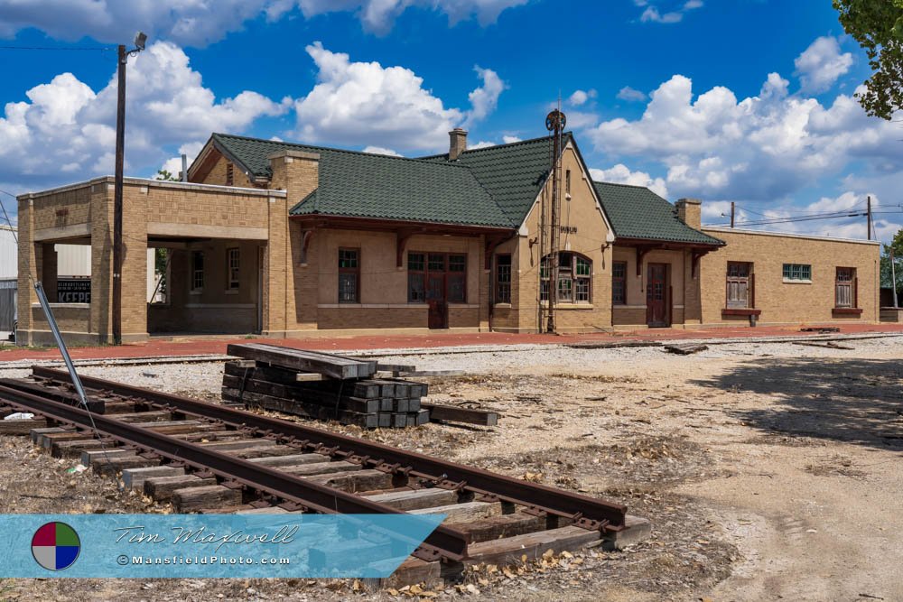 Old Train Station In Dublin, Texas