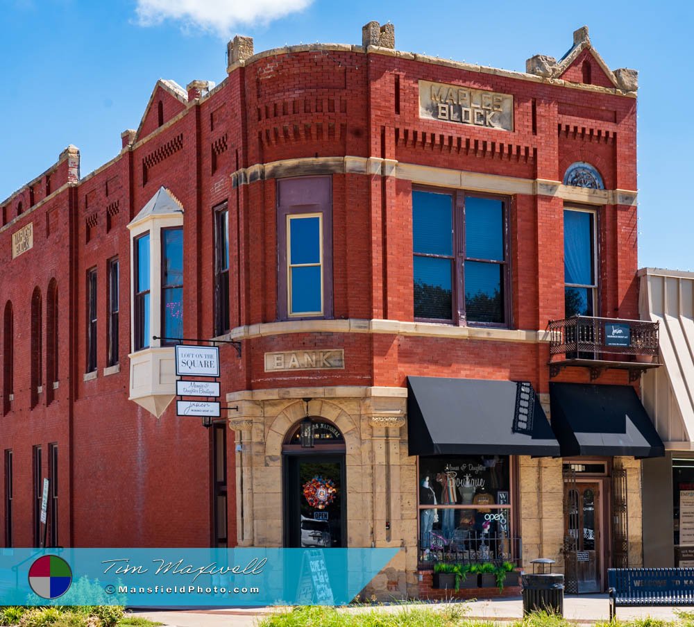 Old Bank in Kaufman, Texas