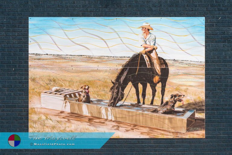 Mural in Merkel, Texas