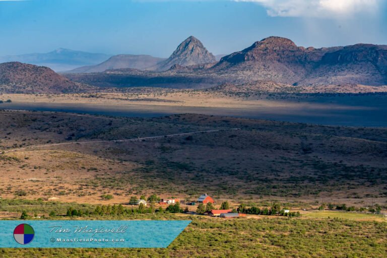 Mitre Peak, Texas View from Davis Mountains State Park