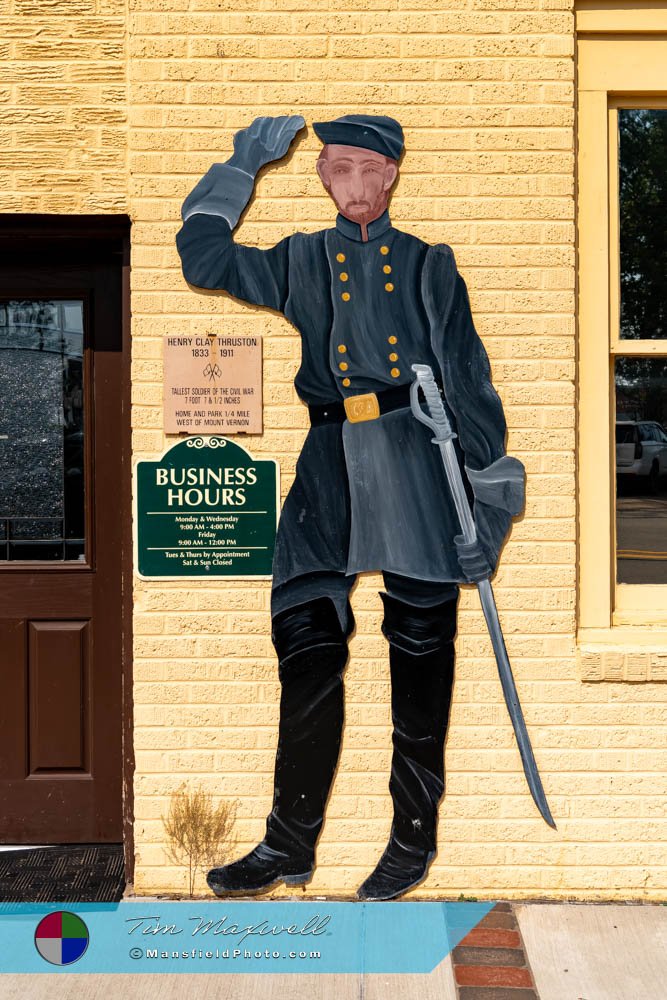 Henry Clay Thruston: The Tallest Soldier Of The Civil War, Mount Vernon, Texas