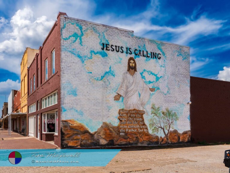 Mural in Olney, Texas