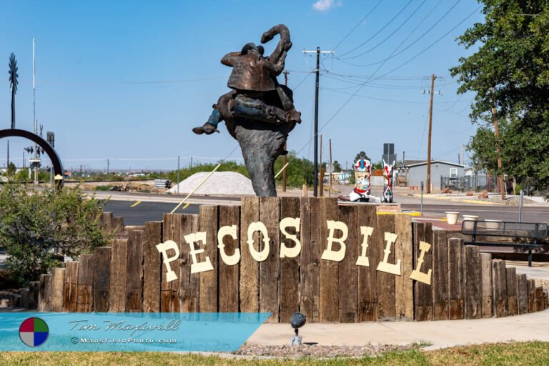 Pecos Bill in Pecos, Texas