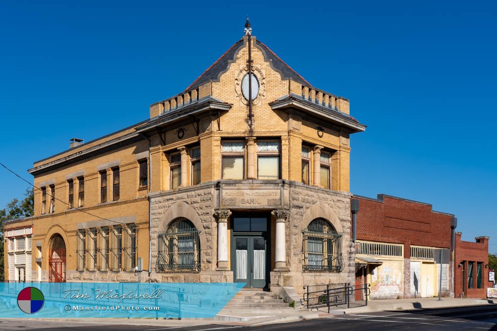 Old Bank In Pilot Point, Texas