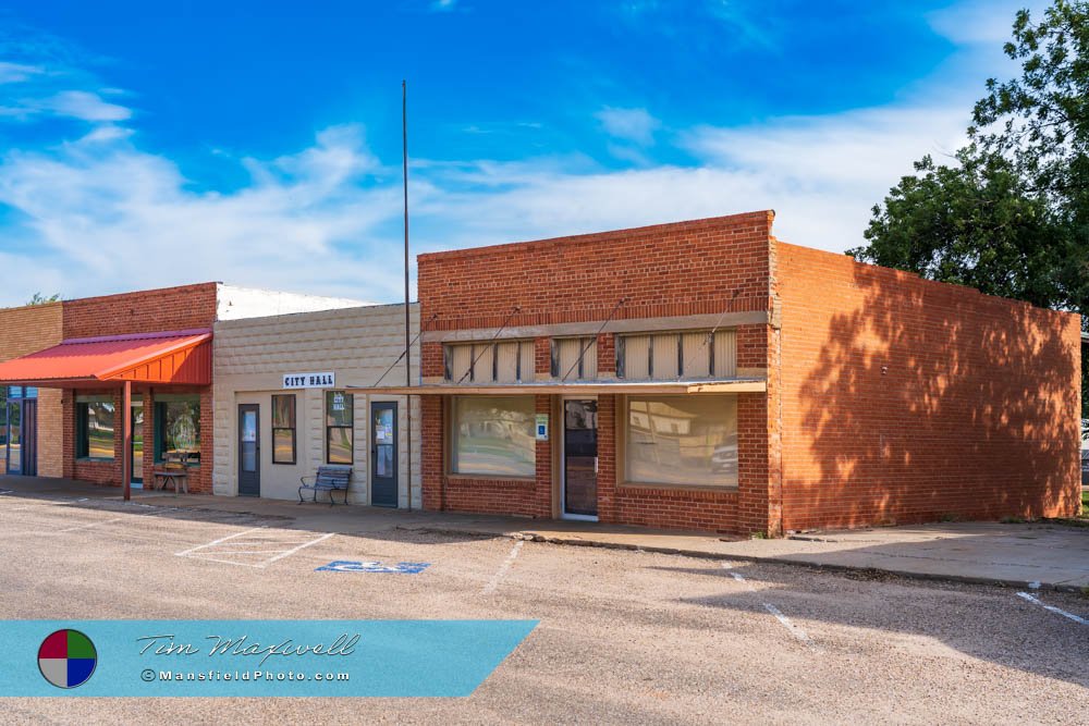 Downtown Roaring Springs, Texas