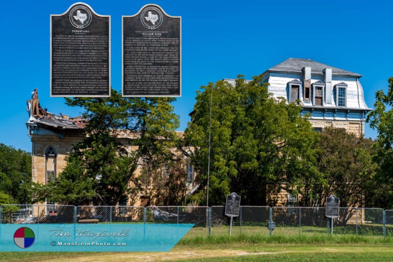 Historic Texas Hall - Trinity University in Tehuacana, Texas