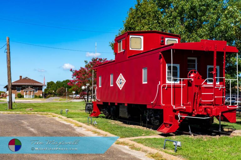 Train Depot at Wills Point, Texas