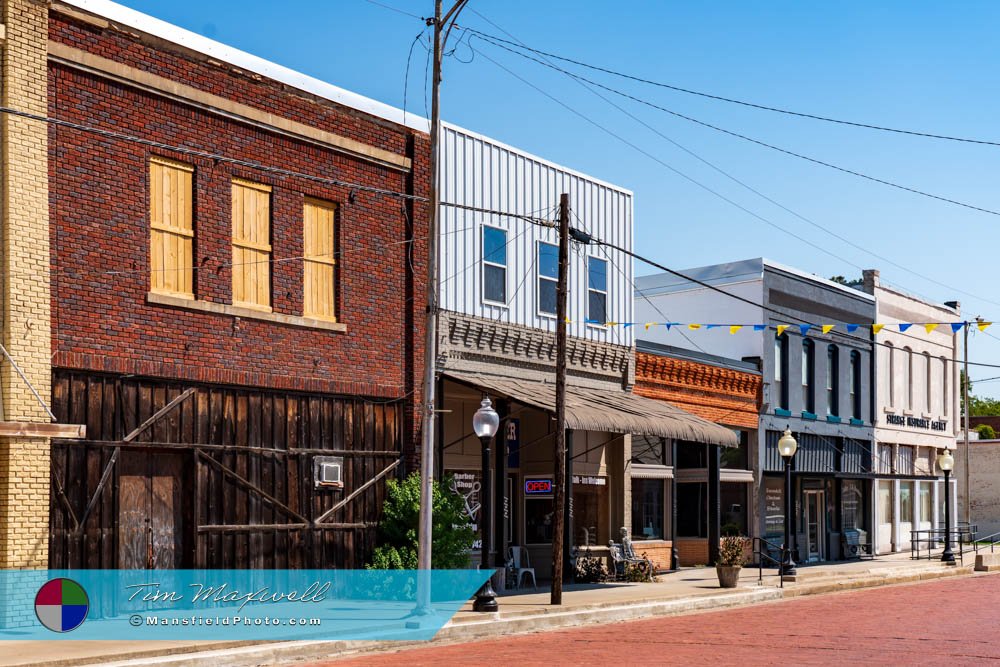 Downtown Wortham, Texas