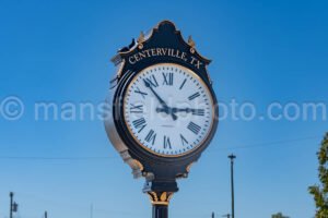 Clock In Centerville, Texas A4-25182 - Mansfield Photography