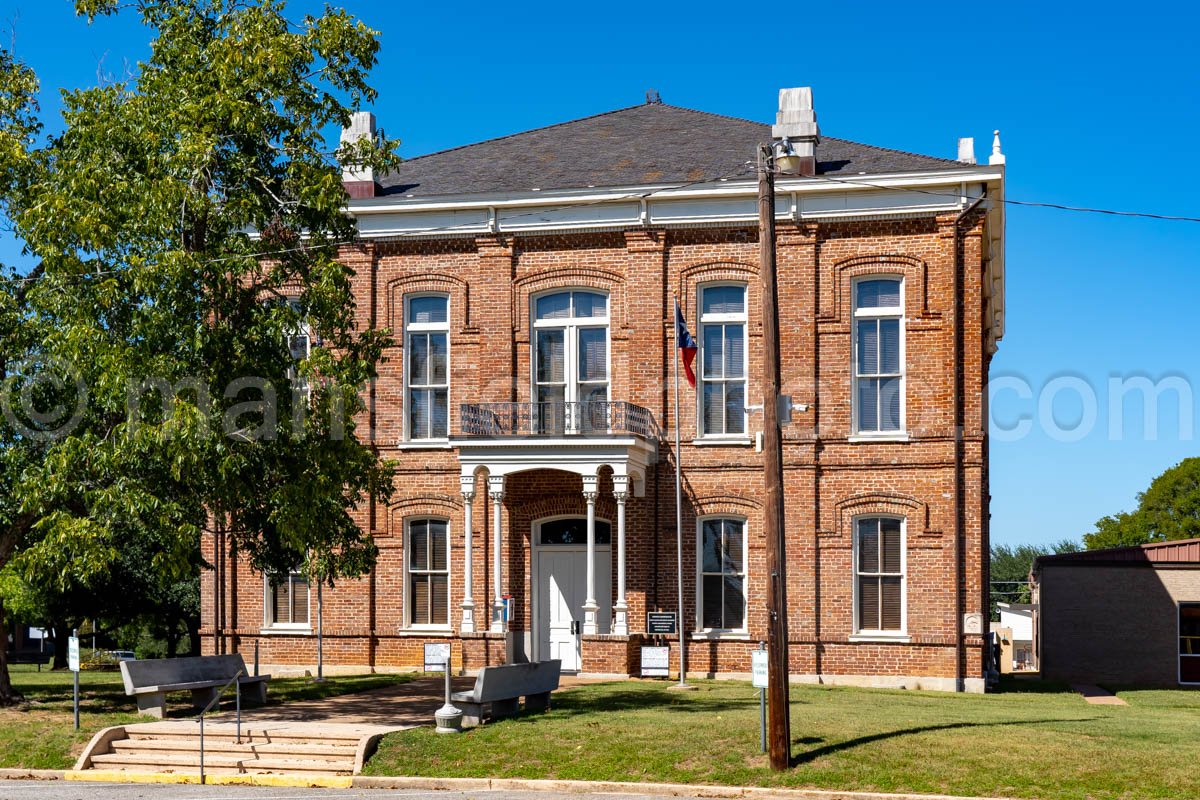 Centerville, Texas, Leon County Courthouse A4-25183