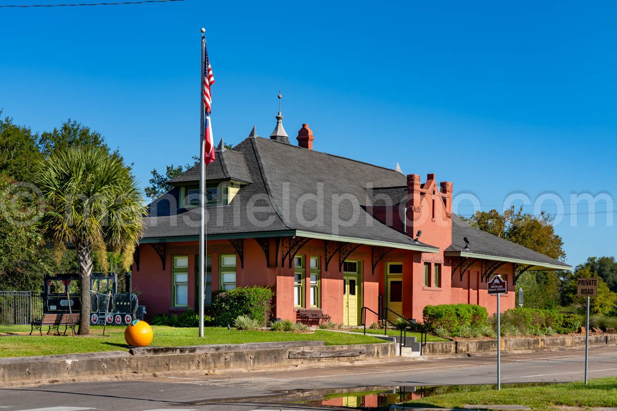 Train Depot in Orange, Texas A4-25376