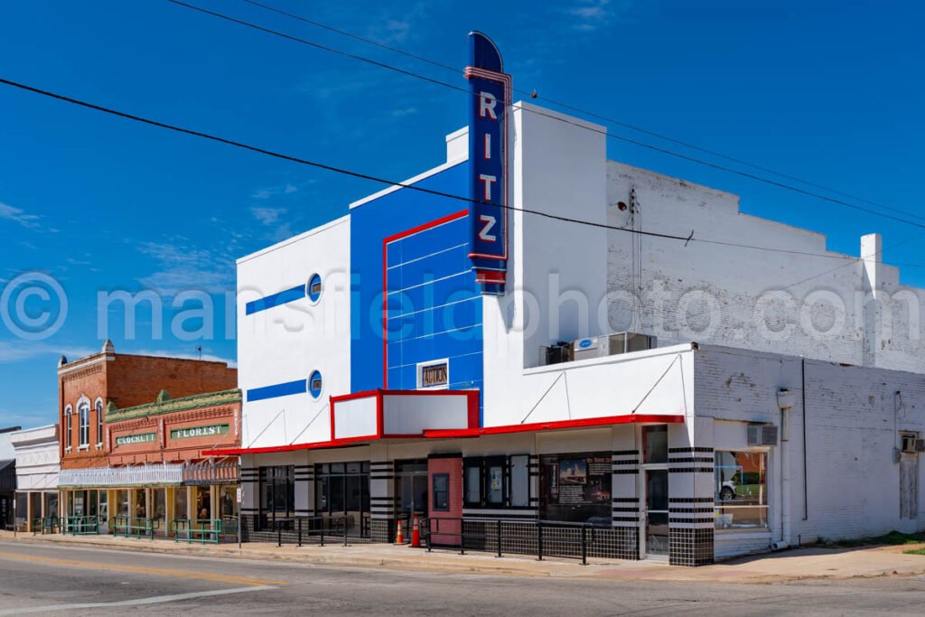 Ritz Theatre in Crockett, Texas A4-25439 - Mansfield Photography