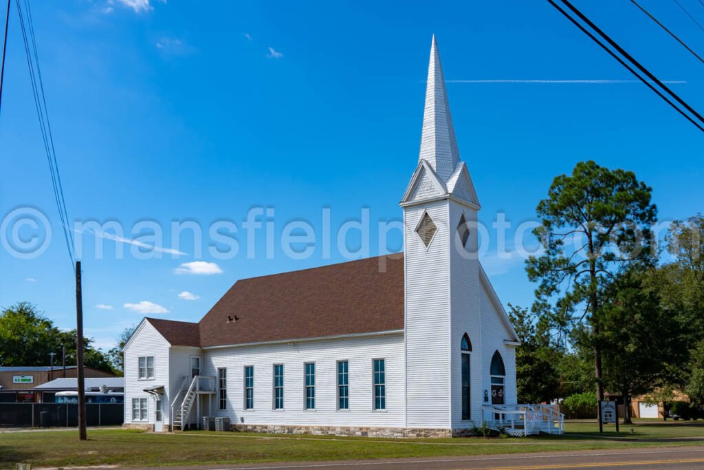 Grapeland, Texas, Church A4-25476 - Mansfield Photography