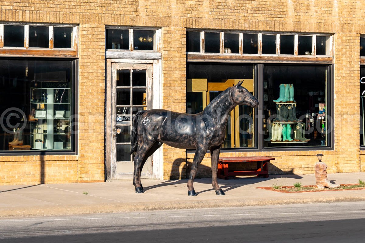 Boot Store In Nocona, Texas A4-25557