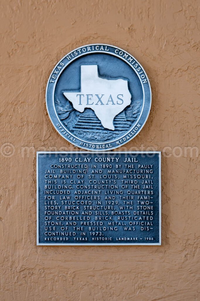 Clay County Jail, Henrietta, Texas A4-25596 - Mansfield Photography