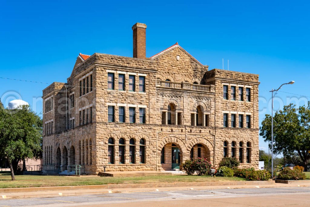 Archer City, Texas, Archer County Courthouse A4-25614 - Mansfield Photography