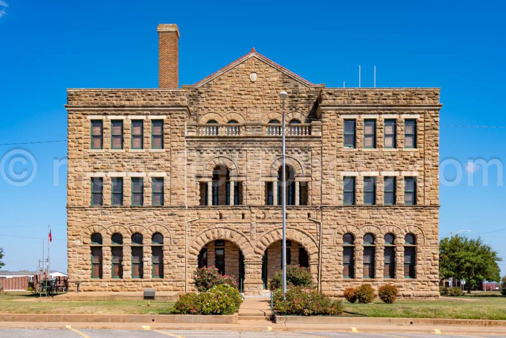 Archer City, Texas, Archer County Courthouse A4-25615 - Mansfield Photography