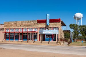 Royal Theatre In Archer City, Texas A4-25617 - Mansfield Photography