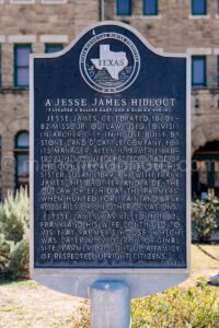 Jesse Jame Marker In Archer City, Texas A4-25633 - Mansfield Photography
