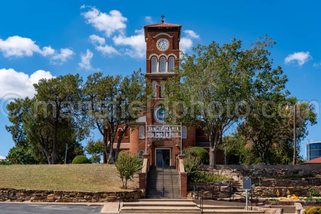 Saint Mary'S Catholic Church In Windthorst, Texas A4-25648 - Mansfield Photography