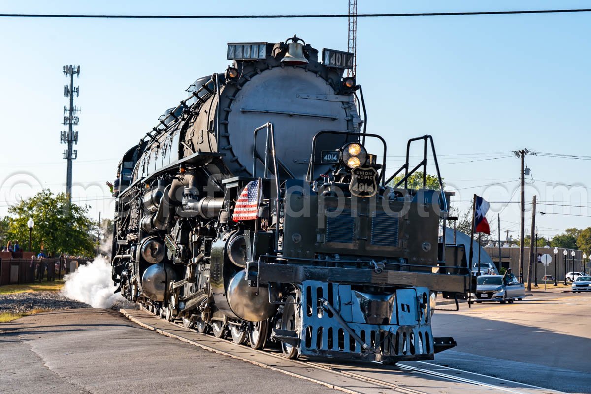 Big Boy No 4014 Union Pacific Steam Locomotive In Bryan, Texas A4-25702