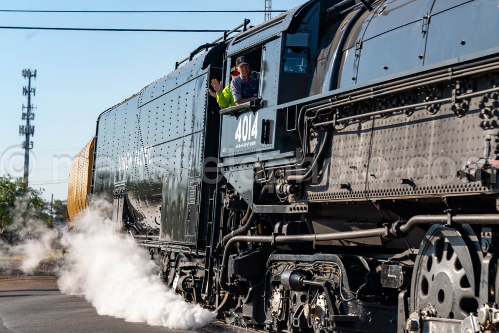 Big Boy No 4014 Union Pacific Steam Locomotive In Bryan, Texas A4-25715 - Mansfield Photography