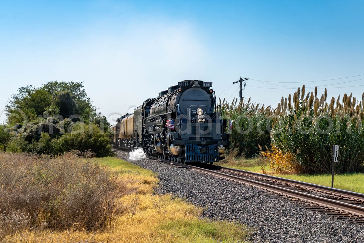 Big Boy No 4014 Union Pacific Steam Locomotive In Texas A4-25736