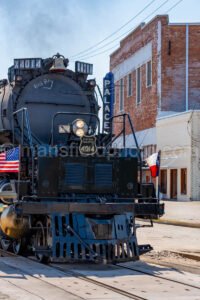 Big Boy No 4014 Union Pacific Steam Locomotive In Marlin, Texas A4-25752 - Mansfield Photography