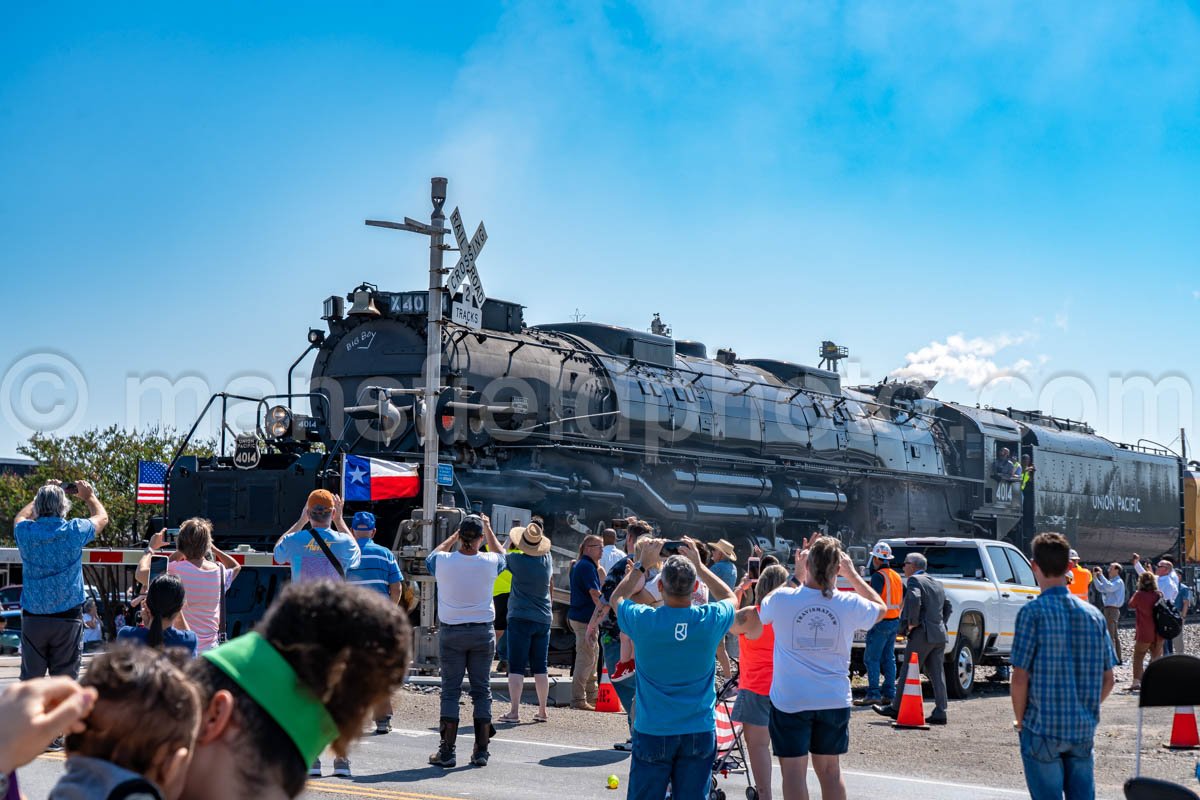 Big Boy No 4014 Union Pacific Steam Locomotive In West, Texas A4-25758