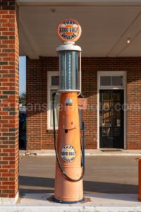 Old Gas Pump In Albany, Texas A4-25771 - Mansfield Photography