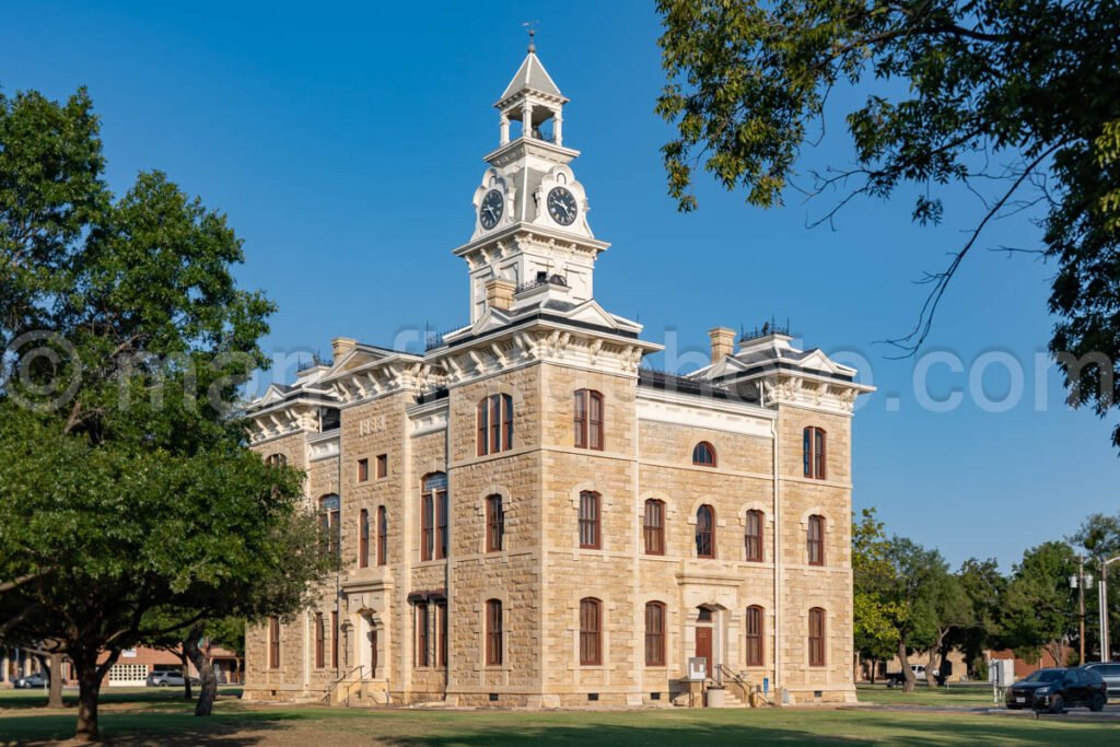 Albany, Texas, Shackelford County Courthouse A4-25781 - Mansfield Photography